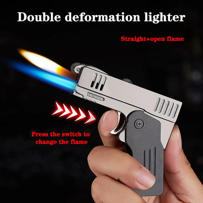 BRIQUET PISTOLET (double flamme)