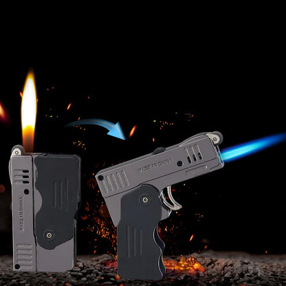 BRIQUET METAL PISTOLET