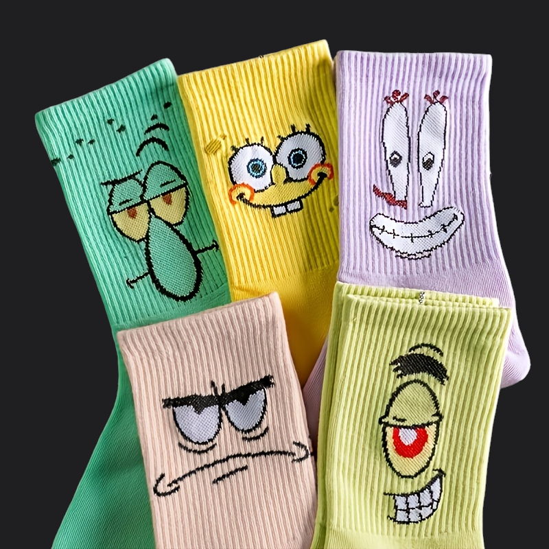 chaussettes haute bob l'éponge